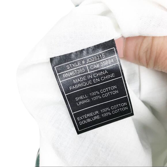 Jack Green Green Chevron Fit and Flare Sleeveless Dress Sz 2 - Picture 8 of 9